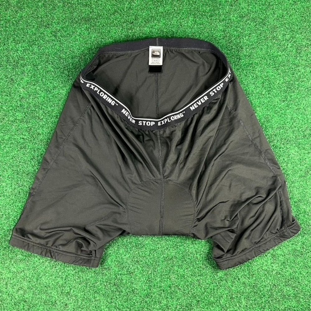 The North Face Black Padded‎ Liner Biker Shorts Mens Size XL